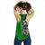 Polynesian Hawaii Women Racerback Tank Green - Turtle with Hook - Polynesian Pride