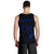 Hawaii Kakau Polynesian Three Turtles Map Men's Tank Top - Blue - Polynesian Pride