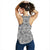 Polynesian Women's Racerback Tank White And Black - Polynesian Pride