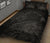 Hawaii Quilt Bed Set - Turtle Polynesian Map Plumeria Gray - Polynesian Pride