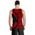 Hawaii Red Polynesian Men's Tank Top - Circle Style - Polynesian Pride