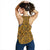 Polynesian Kakau Turtle Old Women's Racerback Tank Top - Polynesian Pride