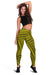 Polynesian Nation Yellow Hawaii Women's Leggings AH - Polynesian Pride