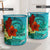 Papua New Guinea Laundry Basket - Custom Personalised Tropical Flowers Style - Polynesian Pride