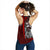 Polynesian Hawaii Women Racerback Tank Red - Turtle with Hook - Polynesian Pride