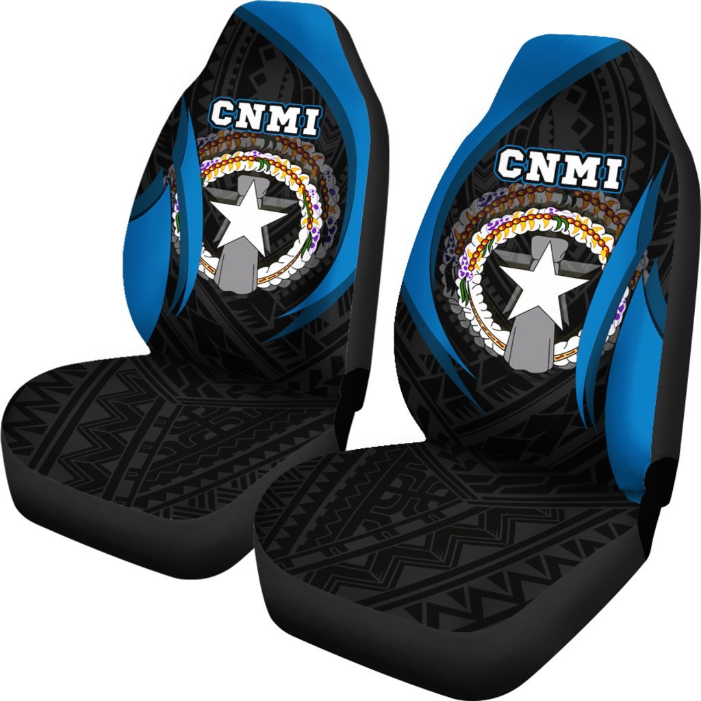 Northern Mariana Islands Car Seat Covers - Northern Mariana Islands Spirit - Polynesian Pride