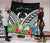 Pohnpei Premium Quilt - Pohnpei Coat of Arms & Polynesian Tropical Flowers White - Polynesian Pride