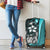 Yap Micronesian Luggage Covers Turquoise - Turtle With Hook - Polynesian Pride