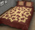 Hawaiian Quilt Bed Set Royal Pattern - Coral - A1 Style - Polynesian Pride