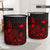 Papua New Guinea Laundry Basket - Polynesian Turtle Hibiscus Red - Polynesian Pride