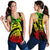Polynesian Guinea Women's Racerback Tank - Moana Maui Tattoo With Coat Of Arm Guinea Reggae - Polynesian Pride