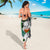Pohnpei Sarong White - Turtle Plumeria Banana Leaf - Polynesian Pride