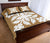 Hawaiian Quilt Bed Set Royal Pattern - Gold - B2 Style - Polynesian Pride