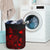 Papua New Guinea Laundry Basket - Polynesian Turtle Hibiscus Red - Polynesian Pride