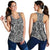 Polynesian Kakau Turtle Women's Racerback Tank Top - Polynesian Pride
