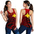 Papua New Guinea Custom Personalised Women's Racerback Tank - Raggiana Bird of Paradise Polynesian Patterns - Polynesian Pride