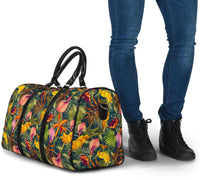 Seamless Tropical Flower Plant And Leaf Pattern Hawaii Travel Bag - Polynesian Pride