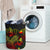 Papua New Guinea Laundry Basket - Polynesian Turtle Hibiscus Reggae - Polynesian Pride