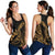 Polynesian Hawaii Women's Racerback Tank - Polynesian Golden Humpback Whale - Polynesian Pride