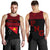 Kanaka Kings Men's Tank Top - PNG Flag Black - Polynesian Pride