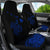 Hawaii Map Plumeria Polynesian Blue Turtle Car Set Covers - Polynesian Pride