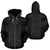 Polynesian Zip Hoodie Polynesian Tattoo Style Grey Unisex Grey - Polynesian Pride