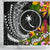 Chuuk State Shower Curtains - Custom Personalised Seal Spiral Polynesian Patterns - Polynesian Pride