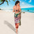 Hawaii Tropical Hibiscus Plumeria Turtle Beige Sarong - Polynesian Pride