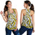 Polynesian Maori Ethnic Ornament Yellow Women's Racerback Tank Top - Polynesian Pride
