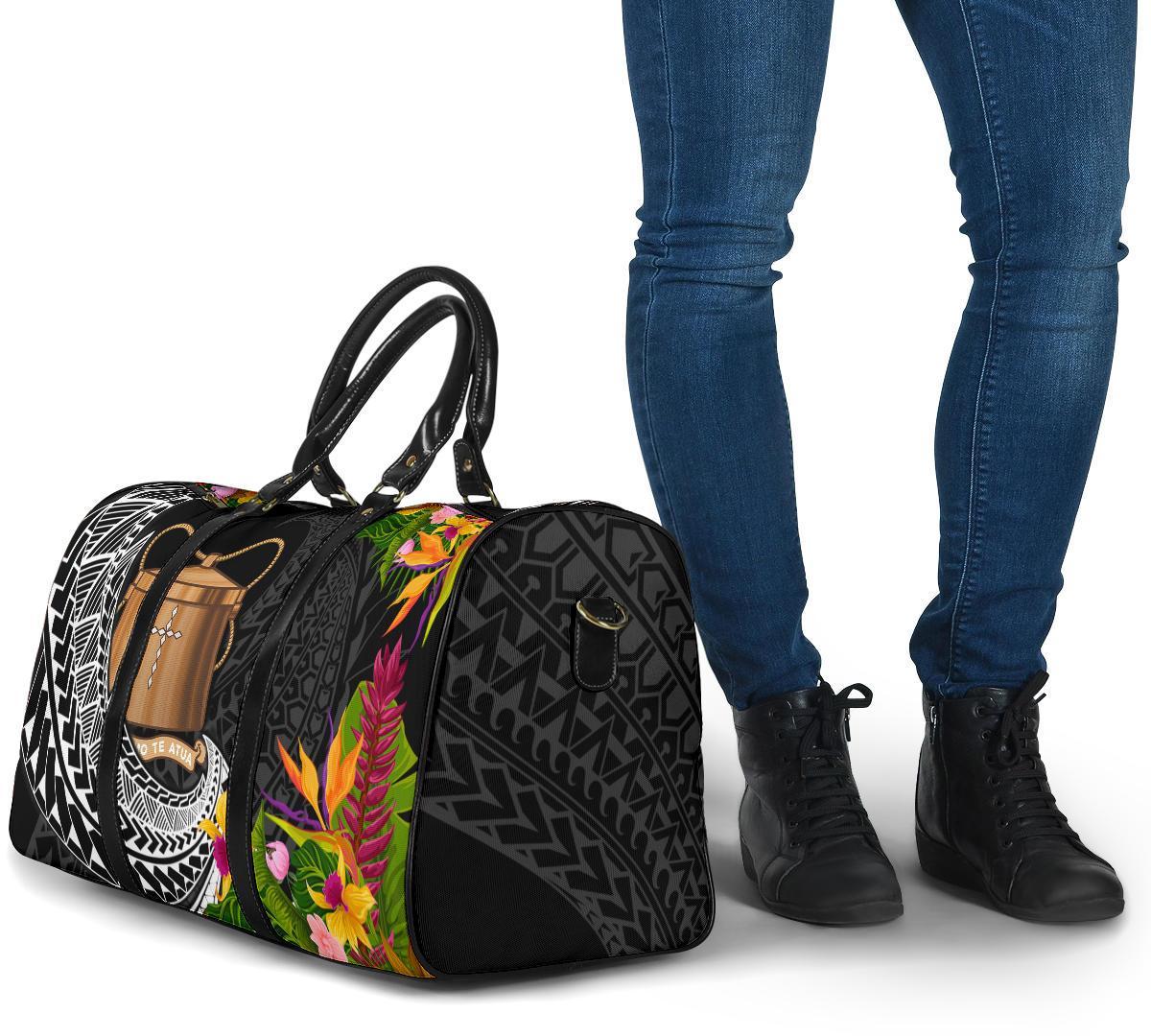 Tokelau Travel Bag - Seal Spiral Polynesian Patterns - Polynesian Pride