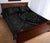 Hawaii Turtle Map Polynesian Quilt Bed Set - Gray - Circle Style - Polynesian Pride