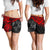 Tonga Polynesian Shorts (Women) - Red Turtle - Polynesian Pride