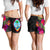 Guam Women's Short - Hibiscus Polynesian Pattern - Polynesian Pride