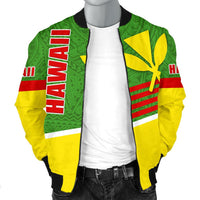 Polynesian Hawaii Bomber Jacket (Men) - Hawaiian Kanaka Maoli - Polynesian Pride
