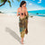 Hawaii Turtle Hibiscus Polynesian Gold Sarong - Moon Style - AH - Polynesian Pride