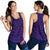 Polynesian Hawaiian Style Tribal Tattoo Violet Women's Racerback Tank Top - Polynesian Pride