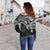Fiji Polynesian Women's Off Shoulder Sweater - White Turtle - Polynesian Pride