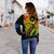 Pohnpei Personalised Women's Off Shoulder Sweater - Polynesian Decorative Patterns - Polynesian Pride
