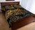 Hawaii Polynesian Quilt Bed Set - Gold Kanaka Maoli Turtle - Polynesian Pride