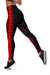 Hawaii Polynesian Leggings - Felicity Style - Red AH - Polynesian Pride