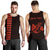 Hawaii Kakau Polynesian Anchor Personalized Men's Tank Top - Orange Orange - Polynesian Pride