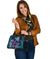 hawaiiShoulder Handbag - Hawaii Turtle Flowers And Palms Retro - Polynesian Pride
