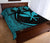 Hawaii Kanaka Polynesian Quilt Bed Set - Circle Style Blue - Polynesian Pride