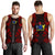 Cook Islands Men Tank Top - Polynesian Tattoo Red - Polynesian Pride