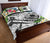 Polynesian Samoa Quilt Bed Set - Summer Plumeria (White) - Polynesian Pride
