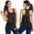 Polynesian Plumeria Mix Gray Black Women's Racerback Tank Top - Polynesian Pride