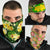 Hawaiian Hibiscus Green Set Bandana 3-Pack - Polynesian Pride