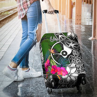 Yap Luggage Covers - Turtle Plumeria Banana Leaf - Polynesian Pride