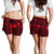 Samoa Polynesian Women's Shorts - Samoa Red Seal with Polynesian Tattoo - Polynesian Pride