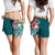 Samoa Polynesian Women's Shorts - Summer Plumeria - Polynesian Pride